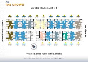 Bcons Center City mặt bằng 3