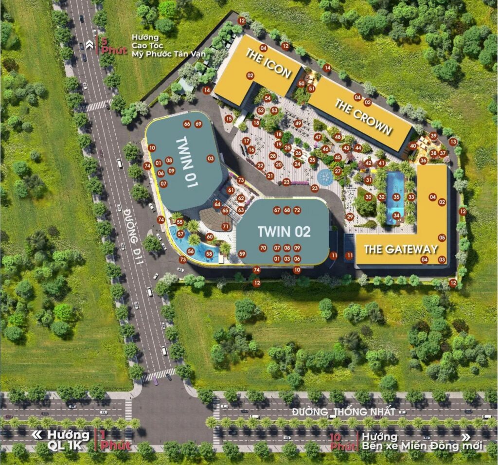 Bcons Center City tổng quan